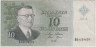 Банкнота. Финляндия. 10 марок 1963 год. Тип 104а(126). ав.