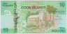 Банкнота. Острова Кука. 10 долларов 1992 год. Тип 8а. ав.