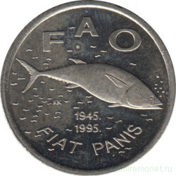 Монета. Хорватия. 2 куны 1995 год. ФАО.