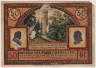 Бона. Нотгельд. Германия. Город Илменау. 50 пфеннигов 1921 год. Вариант 643.3.2. ав.