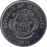 Монета. Сейшельские острова. 25 центов 2016 год. ав.