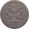 Монета. Малави. 1 квача 1971 год. рев.