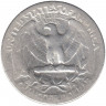 Монета. США. 25 центов 1934 год.