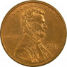 Монета. США. 1 цент 2003 год. ав