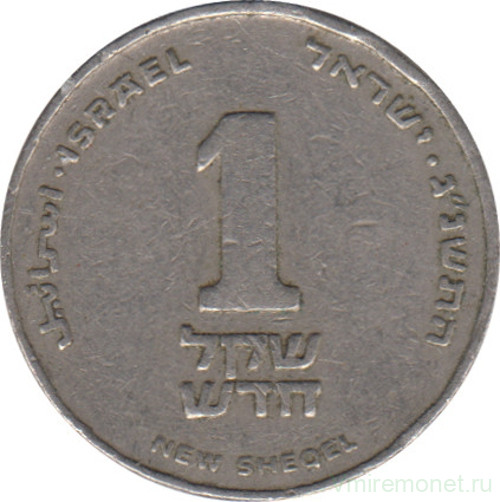 Монета. Израиль. 1 новый шекель 1993 (5753) год.