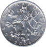 Монета. Чехия. 50 геллеров 2006 год. ав.