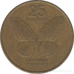 Монета. Филиппины. 25 сентимо 1985 год.