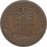 Монета. Британская Западная Африка. 2 шиллинга 1946 год. H. ав.
