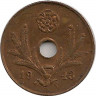 Аверс.Монета. Финляндия. 5 пенни 1943 год.