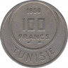 Монета. Тунис. 100 франков 1950 год. ав.