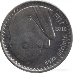 Монета. Фиджи. 10 центов 2012 год.