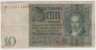 Банкнота. Германия. Веймарская республика. 10 рейхсмарок 1929 год. Литера B. ав.