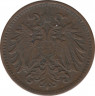 Монета. Австро-Венгерская империя. 1 геллер 1913 год. рев.