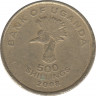 Монета. Уганда. 500 шиллингов 2008 год. ав.