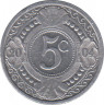 Монета. Нидерландские Антильские острова. 5 центов 2004 год. ав.
