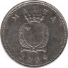  Монета. Мальта. 2 цента 2004 год. ав.