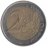 Монета. Франция. 2 евро 2000 год.