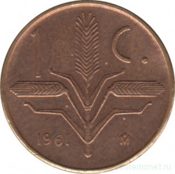 Монета. Мексика. 1 сентаво 1961 год.