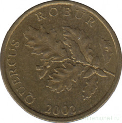 Монета. Хорватия. 5 лип 2002 год.