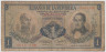 Банкнота. Колумбия. 1 песо 1959 год. Тип 404а. ав.