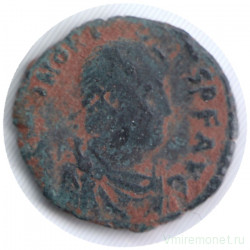 Монета. Римская империя. Фолис (395-423 гг) Гонорий. №34