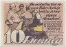 Бона. Нотгельд. Германия. Курорт Нойхауз. 10 пфеннигов 1922 год. Вариант 942.1.1. рев.