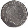 Монета. Гернси. 50 пенсов 2003 год. 