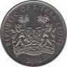 Монета. Сьерра-Леоне. 1 доллар 2010 год. Шимпанзе. рев.