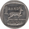 Монета. Южно-Африканская республика (ЮАР). 1 ранд 2000 год. Старый тип. рев.