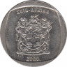 Монета. Южно-Африканская республика (ЮАР). 1 ранд 2000 год. Старый тип. ав.