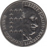 Монета. Франция. 10 франков 1986 год. 100 лет со дня рождения Роберта Шумана. ав.