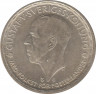  Монета. Швеция. 2 кроны 1945 год. G. рев.