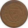  Монета. Кипр. 5 милей 1963 год. ав.