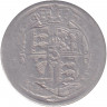 Монета. Великобритания. 6 пенсов 1818 год.
