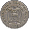 Монета. Эквадор. 20 сентаво 1946 год. ав.