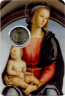 Монета. Сан-Марино. 2 евро 2023 год. 500 лет со дня смерти Пьетро Перуджино. Буклет, коинкарта.