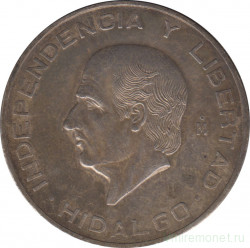 Монета. Мексика. 10 песо 1956 год.