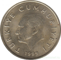 Монета. Турция. 50000 лир 1999 год. 