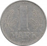 Монета. ГДР. 1 марка 1981 год. ав.