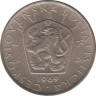  Монета. Чехословакия. 5 крон 1969 год. ав.