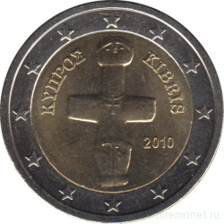 Монеты. Кипр. Набор евро 8 монет 2010 год. 1, 2, 5, 10, 20, 50 центов, 1, 2 евро.