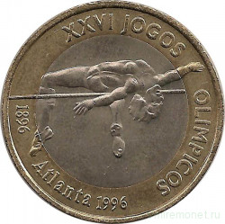 Монета. Португалия. 200 эскудо 1996 год. XXVI летние Олимпийские игры - Атланта 1996.