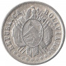 Монета. Боливия. 20 сентаво 1882 год.