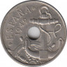 Монета. Испания. 50 сентимо 1962(1949) год. ав.