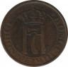  Монета. Норвегия. 2 эре 1935 год. рев.