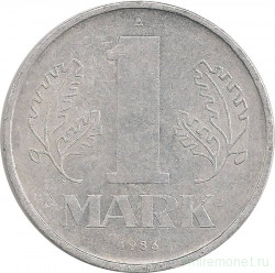 Монета. ГДР. 1 марка 1986 год.
