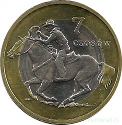 Монета. Польша. 7 чос Мронгово 2009 год.