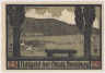 Бона. Нотгельд. Германия. Город Дорнбург. 25 пфеннигов 1921 год. Реверс 2. Вариант 281.1.2.2. рев.