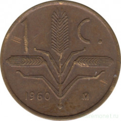 Монета. Мексика. 1 сентаво 1960 год.