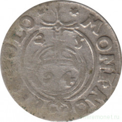 Монета. Польша. Полторак (1,5 гроша) 1625 год. Сигизмунд III Ваза. (Швеция)